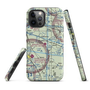 Mentone Airport (C92) VFR Sectional  Tough iPhone Case