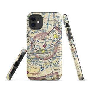 Mercer County Airport (BLF) VFR Sectional  Tough iPhone Case