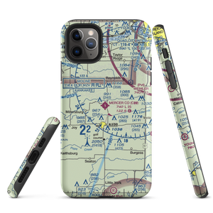 Mercer County Airport (C00) VFR Sectional  Tough iPhone Case