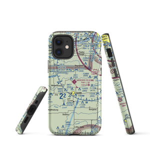 Mercer County Airport (C00) VFR Sectional  Tough iPhone Case