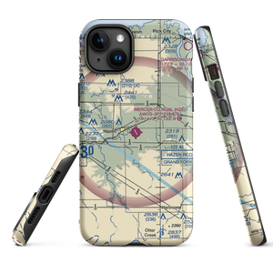 Mercer County Regional Airport (HZE) VFR Sectional  Tough iPhone Case