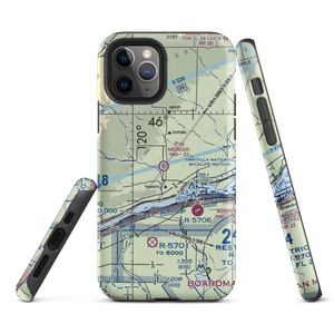 Mercer Ranch Airport (WA00) VFR Sectional  Tough iPhone Case