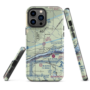 Mercer Ranch Airport (WA00) VFR Sectional  Tough iPhone Case