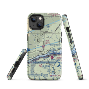 Mercer Ranch Airport (WA00) VFR Sectional  Tough iPhone Case