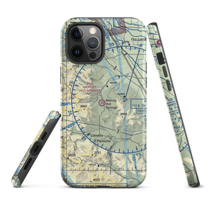 Mercey Hot Springs Airport (CN22) VFR Sectional  Tough iPhone Case
