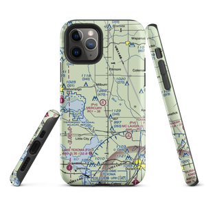 Mercury Ranch Airport (2OK1) VFR Sectional  Tough iPhone Case