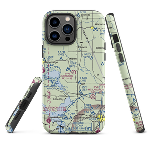 Mercury Ranch Airport (2OK1) VFR Sectional  Tough iPhone Case