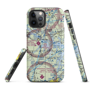 Merifield Airport (VG34) VFR Sectional  Tough iPhone Case