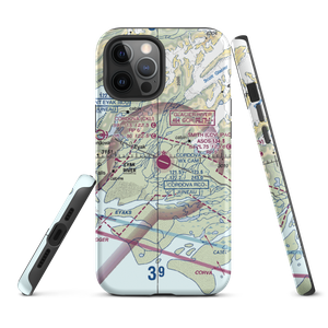 Merle K (Mudhole) Smith Airport (CDV) VFR Sectional  Tough iPhone Case
