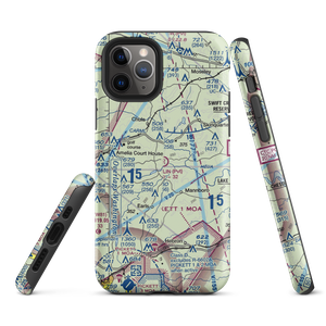 Merlin Aerodrome (2VA3) VFR Sectional  Tough iPhone Case