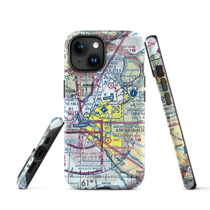 Merrill Field (MRI) VFR Sectional  Tough iPhone Case