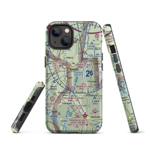 Merrimac Farms Airport (68NY) VFR Sectional  Tough iPhone Case