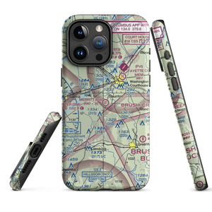 Merritt Airport (2OH2) VFR Sectional  Tough iPhone Case