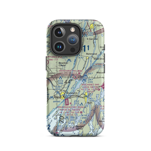 Merrymeeting Field (08B) VFR Sectional  Tough iPhone Case