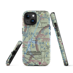 Merrys Pymatuning Airport (PA01) VFR Sectional  Tough iPhone Case