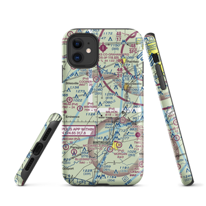 Mershon Airport (6IN6) VFR Sectional  Tough iPhone Case