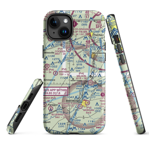 Mershon Airport (6IN6) VFR Sectional  Tough iPhone Case