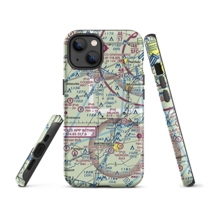 Mershon Airport (6IN6) VFR Sectional  Tough iPhone Case