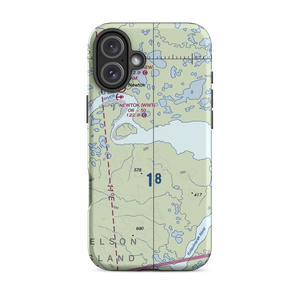 Mertarvik Quarry Road Landing Strip (F02) VFR Sectional  Tough iPhone Case