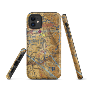 Mesa 1 Airport (81CO) VFR Sectional  Tough iPhone Case