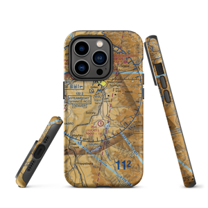 Mesa 1 Airport (81CO) VFR Sectional  Tough iPhone Case