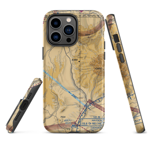 Mesa View Ranch Airport (5CO7) VFR Sectional  Tough iPhone Case