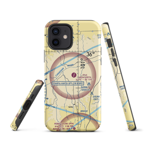 Mesa Vista Ranch Airport (TX13) VFR Sectional  Tough iPhone Case