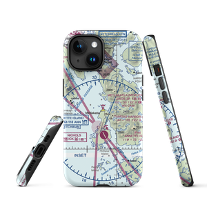 Metlakatla Seaplane Base (MTM) VFR Sectional  Tough iPhone Case