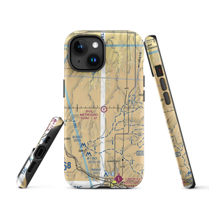 Metrogro Farm Airport (CO25) VFR Sectional  Tough iPhone Case