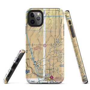 Metrogro Farm Airport (CO25) VFR Sectional  Tough iPhone Case