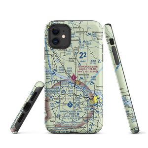 Metropolis Municipal Airport (M30) VFR Sectional  Tough iPhone Case