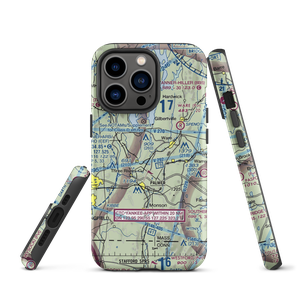 Metropolitan Airport (PMX) VFR Sectional  Tough iPhone Case