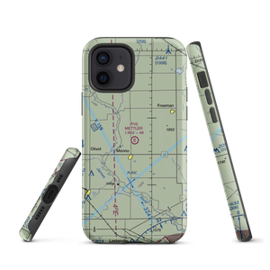 Mettler Airport (SD77) VFR Sectional  Tough iPhone Case