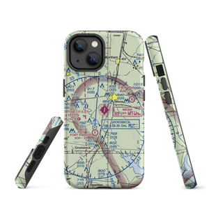 Mexia Limestone County Airport (LXY) VFR Sectional  Tough iPhone Case