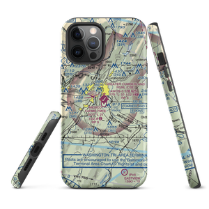 Mexico Farms Airport (1W3) VFR Sectional  Tough iPhone Case