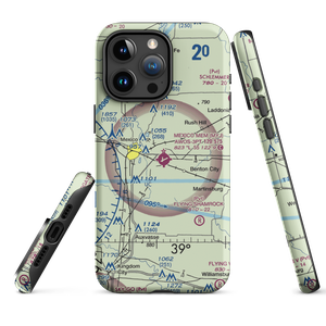 Mexico Memorial Airport (MYJ) VFR Sectional  Tough iPhone Case