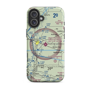 Mexico Memorial Airport (MYJ) VFR Sectional  Tough iPhone Case