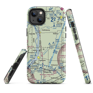 Meyer Airport (LL23) VFR Sectional  Tough iPhone Case