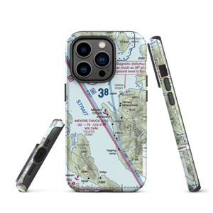 Meyers Chuck Seaplane Base (84K) VFR Sectional  Tough iPhone Case