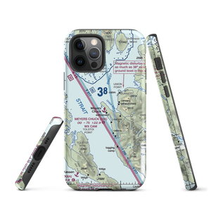 Meyers Chuck Seaplane Base (84K) VFR Sectional  Tough iPhone Case