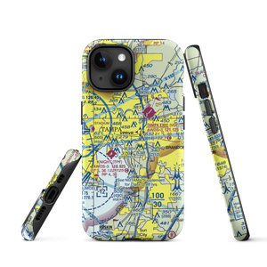 Mezrah Seaplane Base (FL72) VFR Sectional  Tough iPhone Case