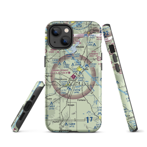 Miami County Airport (K81) VFR Sectional  Tough iPhone Case