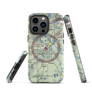 Miami County Airport (K81) VFR Sectional  Tough iPhone Case