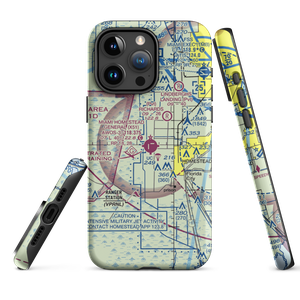 Miami Homestead General Aviation Airport (X51) VFR Sectional  Tough iPhone Case