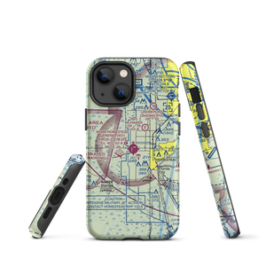 Miami Homestead General Aviation Airport (X51) VFR Sectional  Tough iPhone Case