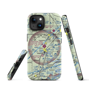 Miami Regional Airport (MIO) VFR Sectional  Tough iPhone Case