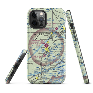 Miami Regional Airport (MIO) VFR Sectional  Tough iPhone Case