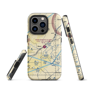 Miami Roberts County Airport (3E0) VFR Sectional  Tough iPhone Case