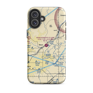 Miami Roberts County Airport (3E0) VFR Sectional  Tough iPhone Case