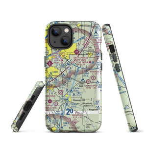 Michael Farm Airport (MU84) VFR Sectional  Tough iPhone Case